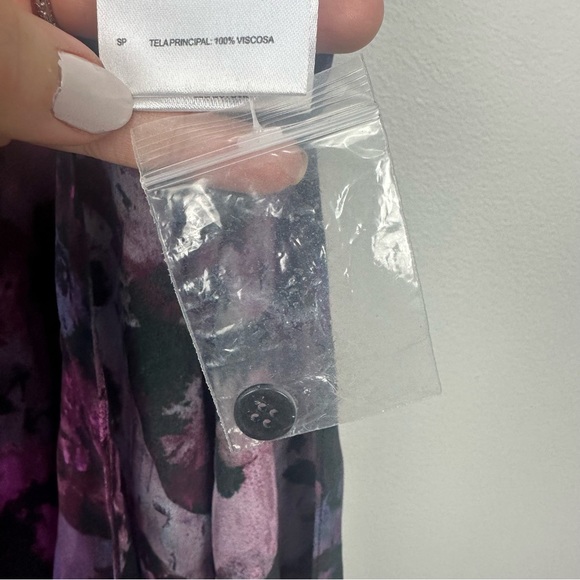 IRO Each Watercolor Print Midi Dress - Picture 9 of 11